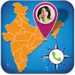 Logo of India Call Map android Application 